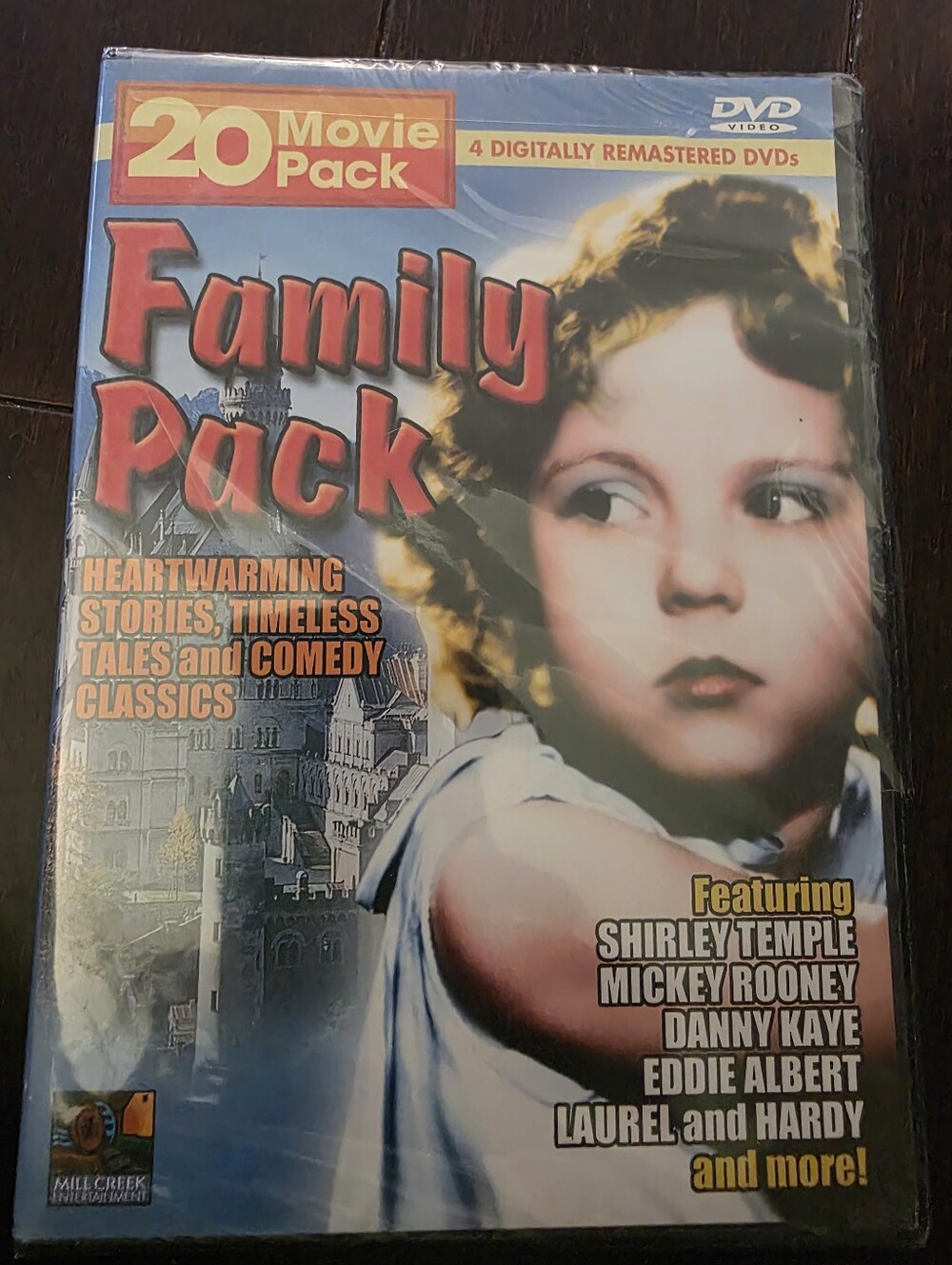 Family Pack Classic Movie DVD Collection Shirley Temple, Mickey Rooney And More